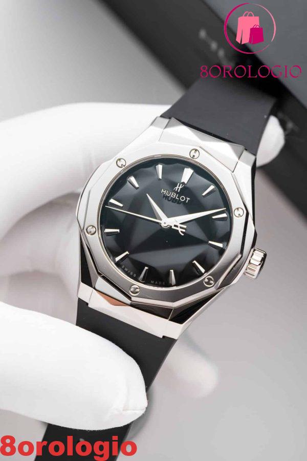 Hublot Classic Fusion Orlinski Titanio Quadrante Nero Migliore Replica APS 40mm Orologio - immagine 3
