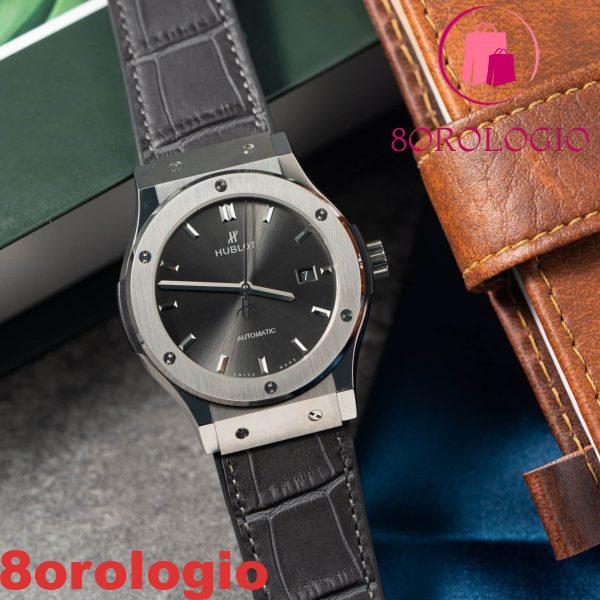 Hublot Classic Fusion Titanium Quadrante Racing Grey Miglior Replica JJF 42mm Orologio - immagine 5