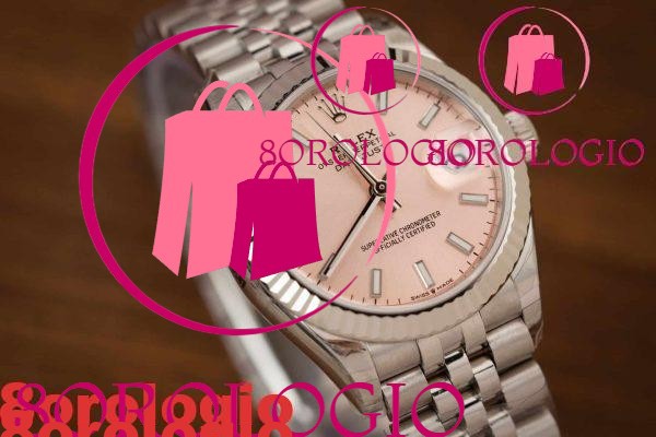 Replica Rolex Datejust 31mm Quadrante Rosa Indici Luminosi Jubilee Orologio - immagine 3