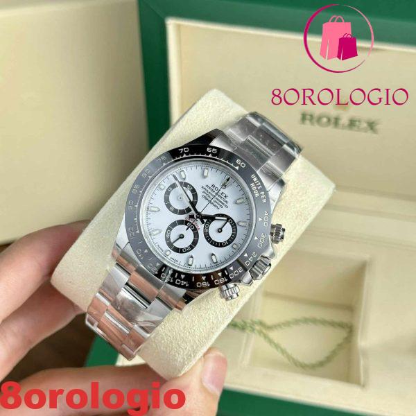 Rolex Daytona 116500LN Quadrante Bianco Panda Migliore Replica Clean Factory 40mm Orologio - immagine 6