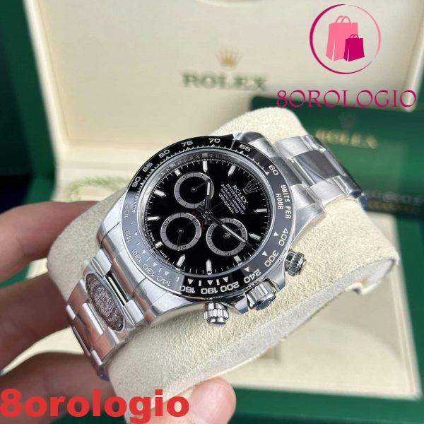 Rolex Daytona Godzilla 126500LN Quadrante Nero Super Replica Clean Factory 40mm Orologio - immagine 6