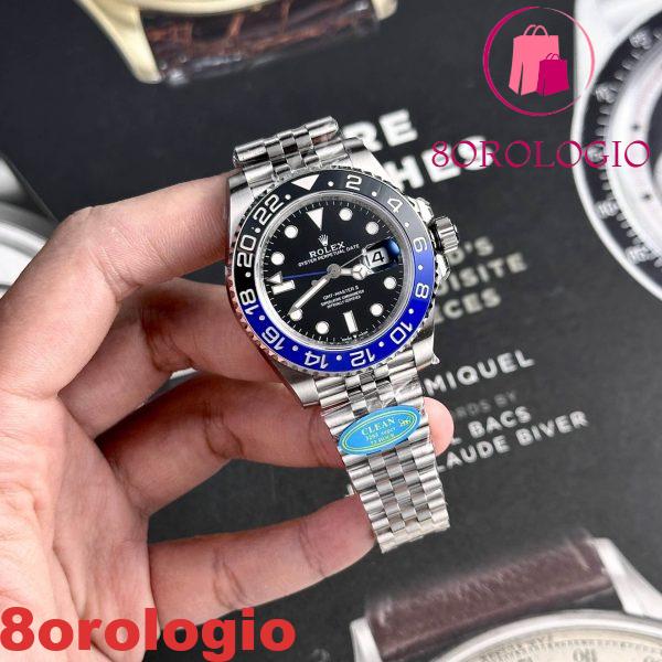 Rolex GMT-Master II 126710BLNR-0002 replica Badgirl Jubilee Bracelet Clean Factory 40mm Orologio - immagine 5