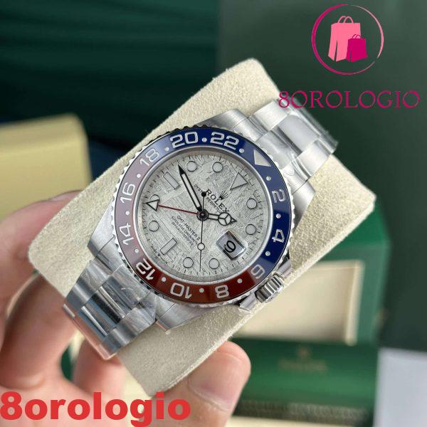 Rolex GMT-Master II 126719BLRO Meteorite Dial Oyster Bracelet Replica Migliore 40mm C+ Factory Orologio - immagine 6