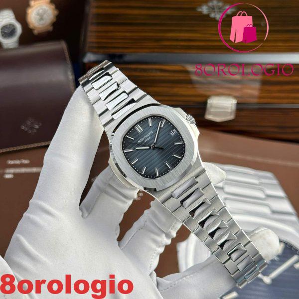 Patek Philippe Nautilus 5711/1A-010 Quadrante Blu Modificato Max Opzioni Miglior Replica Super Clone 40mm Orologio - immagine 3