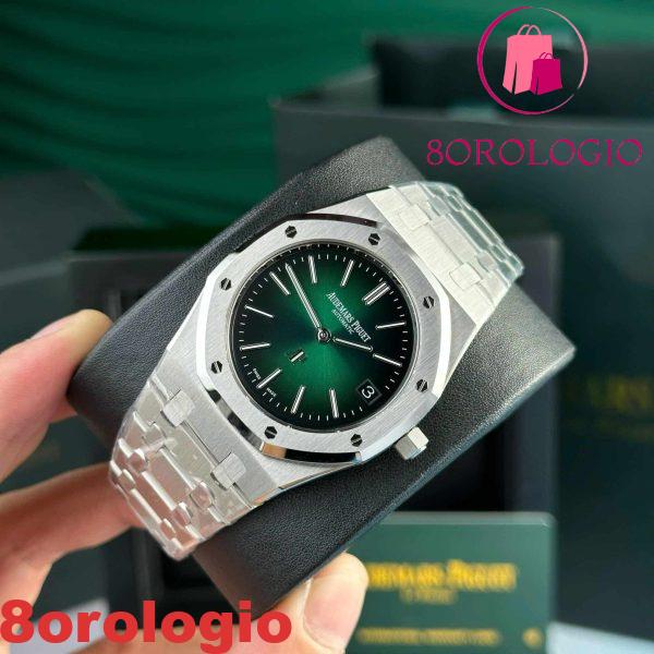 Audemars Piguet Royal Oak 16202PT Quadrante Verde Fumato Migliore Replica ZF 39mm Orologio - immagine 6