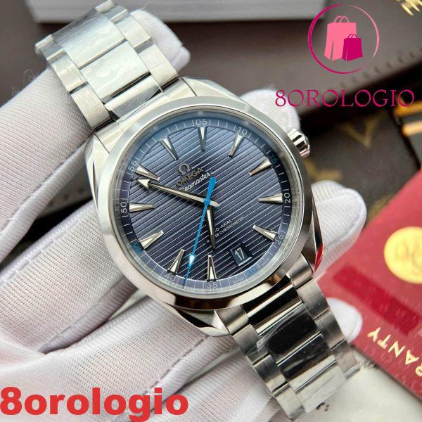 Omega Seamaster Aqua Terra Co-Axial Master Chronometer Quadrante Blu 220.10.41.21.03.002 Migliore Replica VSF 41mm Orologio - immagine 4