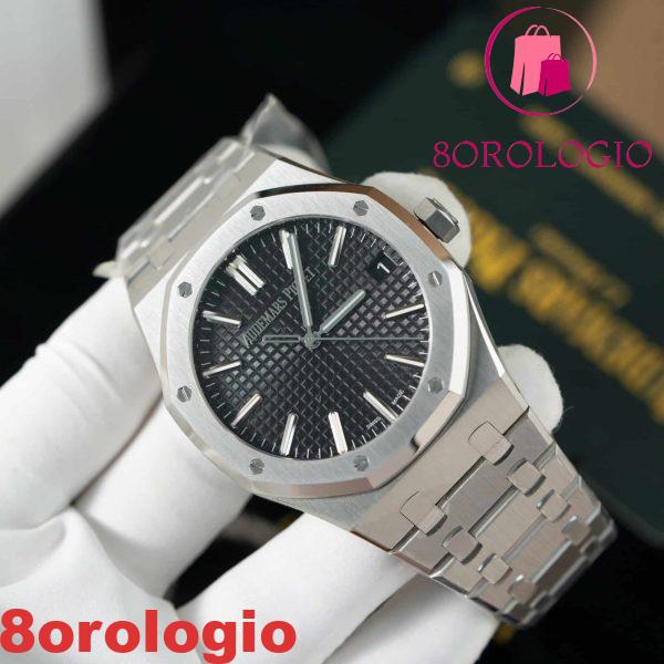 Audemars Piguet Royal Oak 50º Anniversario 15510ST Quadrante Nero Migliore Replica APSF 41mm Orologio - immagine 4