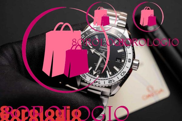 Omega Seamaster Planet Ocean 600M GMT Replica Quadrante Nero Super Clone 43,5mm Orologio - immagine 3