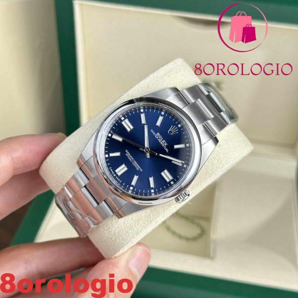 Rolex Oyster Perpetual 41 124300-0003 Quadrante Blu Replica di Alta Qualità Clean Factory Orologio - immagine 6