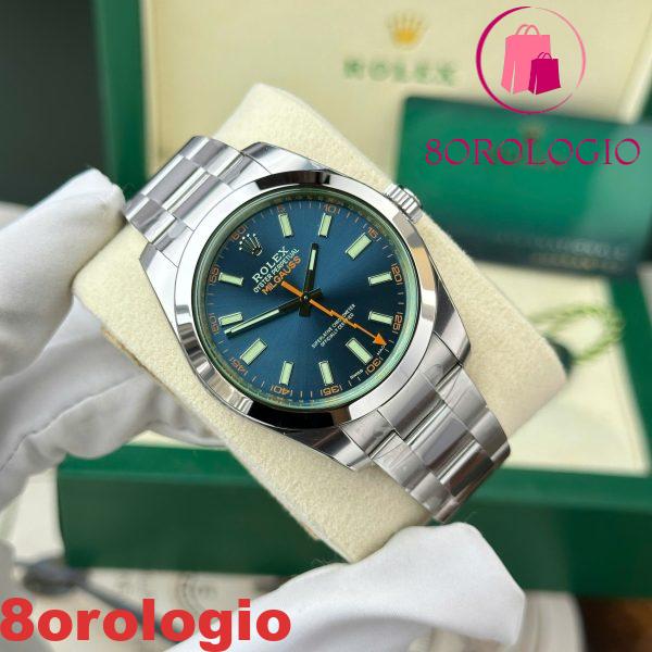Rolex Oyster Perpetual Milgauss 116400GV-0002 Quadrante Z-Blue Miglior Replica VS Factory 40mm Orologio - immagine 5
