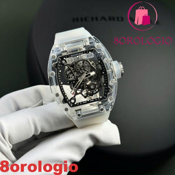 Richard Mille RM055 AET Remould Richard Mille Sapphire Migliore Replica Sonic Factory 42.7mm Orologio - immagine 6