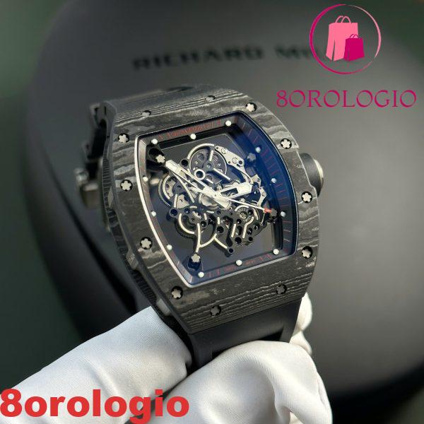 Richard Mille RM055 Bubba Watson Dark Legend Replica 1:1 Migliore Edizione APSF 42.7mm Orologio - immagine 6