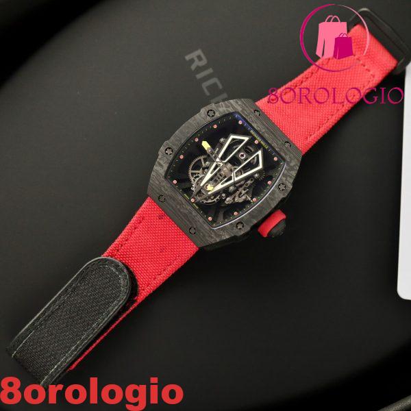 Richard Mille RM27-03 Rafael Nadal Tourbillon Black Carbon TPT Miglior Replica BBR 40.3mm Orologio - immagine 4