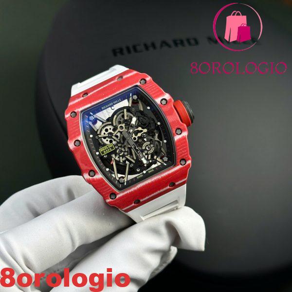 Richard Mille RM35-02 Rafael Nadal Red Quartz TPT Replica BBR V3 49.94mm X 44.5mm Orologio - immagine 5