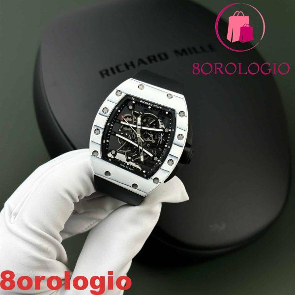 Richard Mille RM61-01 Ultimate Edition Yohan Blake Carbon TPT Migliore Replica RMF 42.7 X 50.2mm Orologio - immagine 4