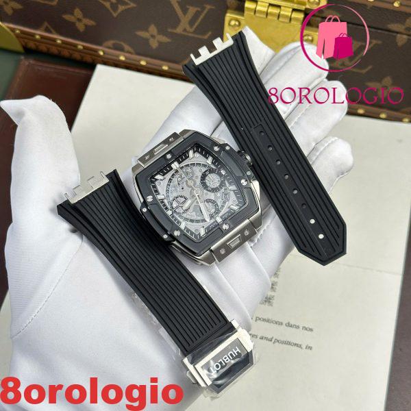 Hublot Spirit Of Big Bang Titanium Ceramic Black Replica 1:1 Migliore BBF 42mm Orologio - immagine 4