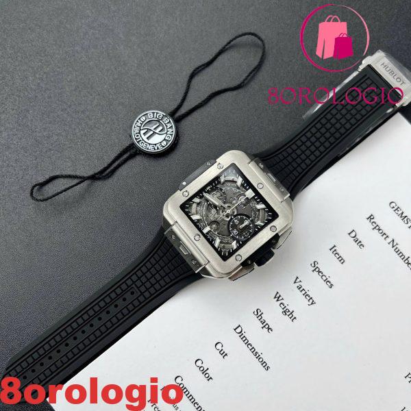 Hublot Square Bang Unico Titanium Automatic Replica di Migliore Qualità BBF 42mm Orologio - immagine 3