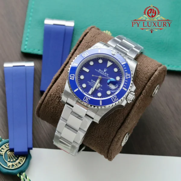 Rolex Submariner 116619LB Quadrante Blu 1:1 Replica di Migliore Qualità VSF 40mm Orologio - immagine 4