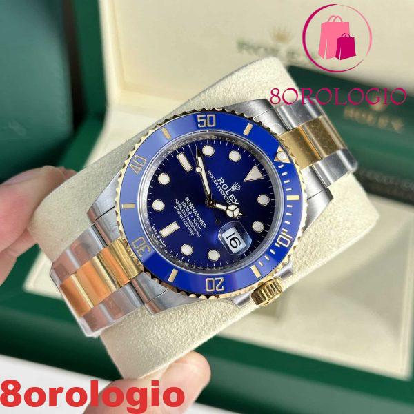 Rolex Submariner Date 126613LB Ghiera Bicolore Quadrante Blu Replica VS Factory Alta Qualità 41mm Orologio - immagine 6