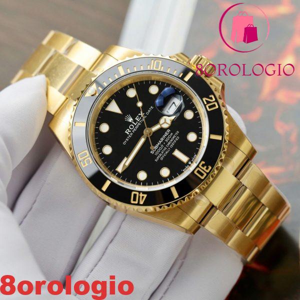 Rolex Submariner Date 126618LN-0002 Quadrante Nero Oro Giallo Miglior Replica VSF 41mm Orologio - immagine 5