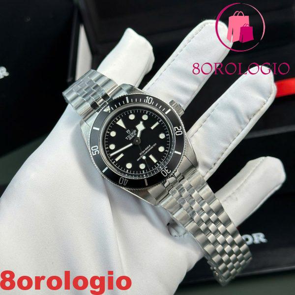 Tudor Black Bay 7941A1A0NU-0003 Quadrante Nero Lunetta in Ceramica Nera Replica 1:1 Migliore Clone ZF 41mm Orologio - immagine 4