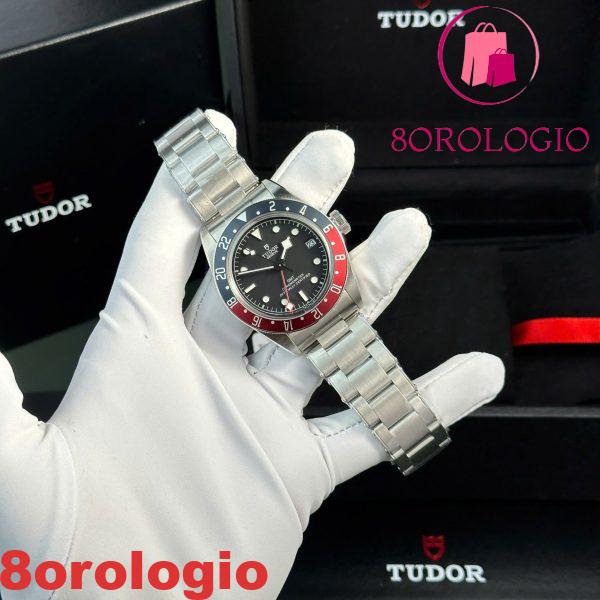 Tudor Black Bay GMT 79830RB-0001 Quadrante Nero 1:1 Migliore Replica ZF 41mm Orologio - immagine 4