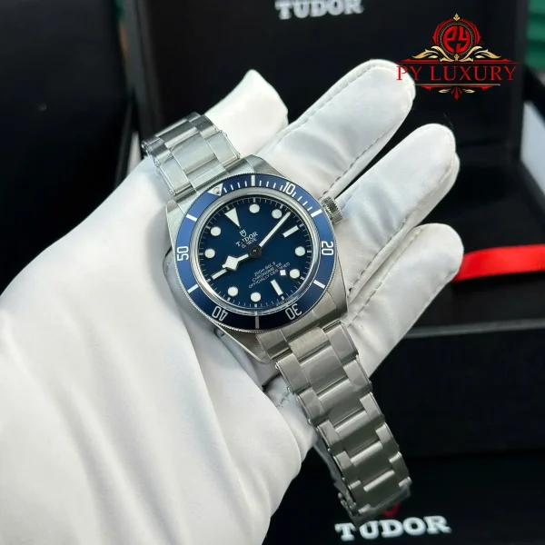 Replica Tudor Black Bay 58 M79030b-0001 Quadrante Blu Lunetta Blu ZF 39mm Orologio - immagine 4