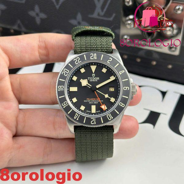 Tudor Pelagos FXD GMT Titanium M2542G247NU-0002 Quadrante Nero 42mm Migliore Replica Orologio - immagine 5