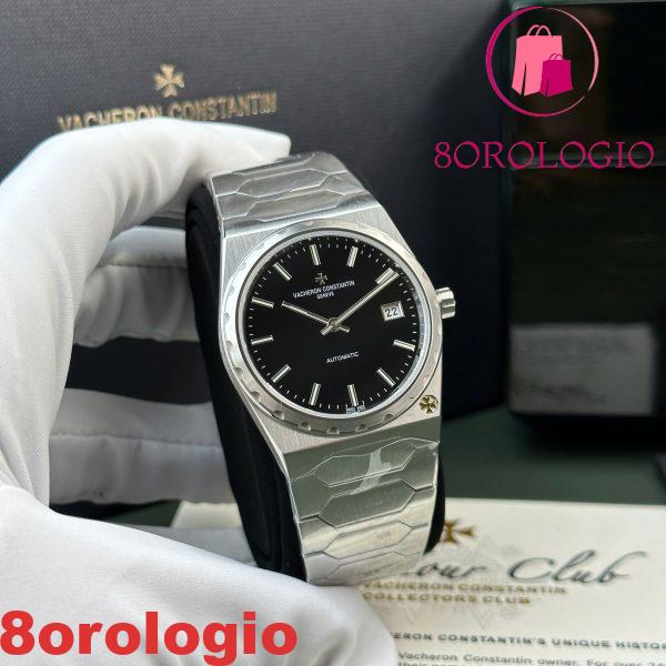 Vacheron Constantin Historiques 222 Quadrante Nero Miglior Replica 37mm Orologio - immagine 4