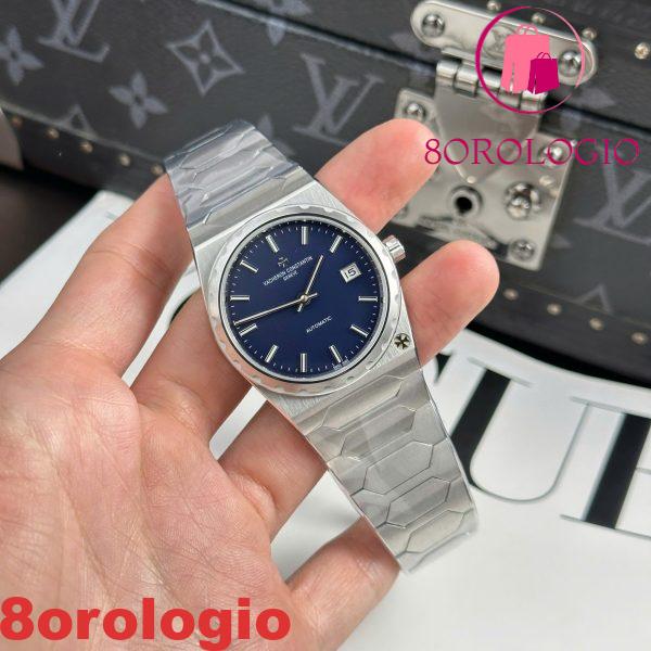 Vacheron Constantin Historiques 222 Quadrante Blu Edizione Migliore 1:1 Replica 8+ Factory 37mm Orologio - immagine 6