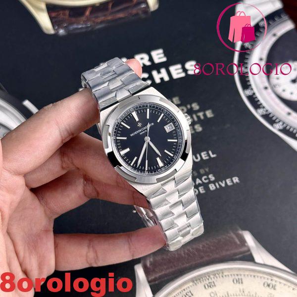 Vacheron Constantin Overseas 4500V Quadrante Nero Migliore Replica PPF 41mm Orologio - immagine 5