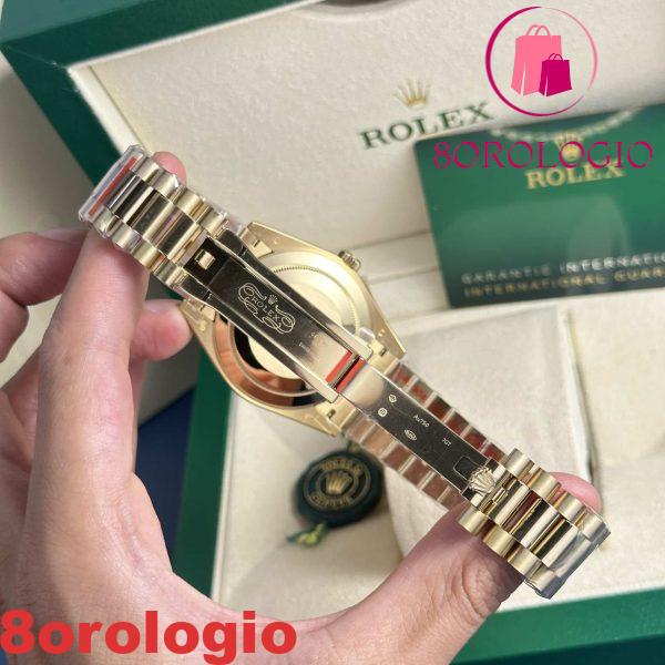 Rolex Day-Date 228238-0069 Quadrante Verde Ombré Oro Giallo 184g Migliore Replica 40mm Orologio - immagine 4