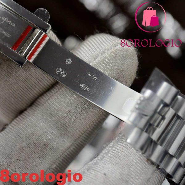 Rolex Day-Date 228239 Quadrante Baguette Argento 177g Migliore Replica V3 GMF 40mm Orologio - immagine 4