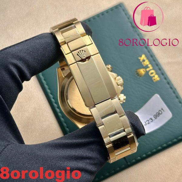 Rolex Daytona 116508 Oro Giallo 18K Rivestito Quadrante MOP Migliore Replica 40mm Orologio - immagine 4