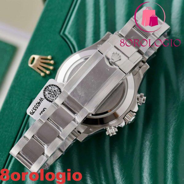 Rolex Daytona 116576TBR Custom Made Moissanite Diamond Oyster Bracelet Migliore Replica 40mm Orologio - immagine 4