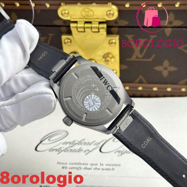 IWC Pilot’s Watch Mark XX Patrouille Suisse IW328209 Replica Migliore V7 Factory 41mm Quadrante Grigio Titanio Orologio - immagine 4