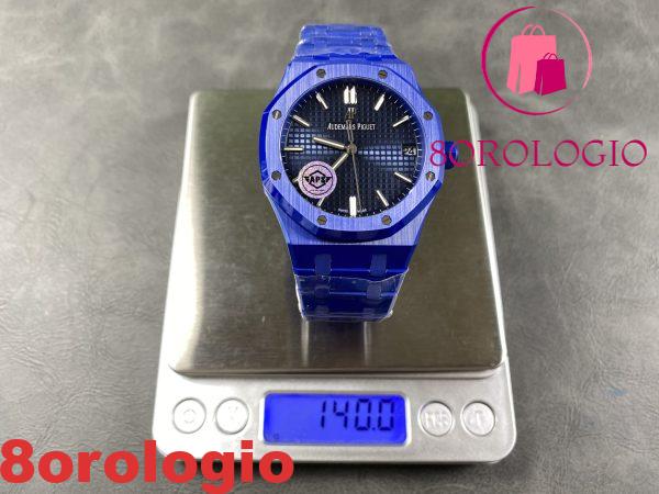 Replica Migliore 1:1 Audemars Piguet Royal Oak 15500 Quadrante Blu Ceramica Blu 41mm Orologio - immagine 4