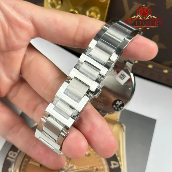 Cartier Ballon Bleu De Cartier Acciaio Quadrante Marrone Migliore Replica AF 40mm Orologio - immagine 4