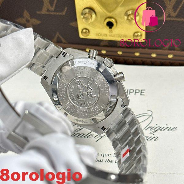 Omega Moonwatch Speedmaster Speedy Tuesday Acciaio Edizione Limitata Quadrante Nero e Bianco Replica 42mm Orologio - immagine 4