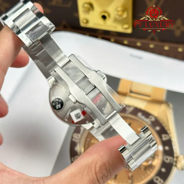 Cartier Ballon Bleu WSBB0040 Acciaio Quadrante Argento Migliore Replica AF 40mm Orologio - immagine 4