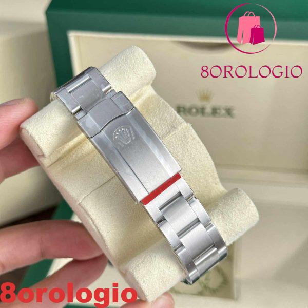 Rolex Oyster Perpetual 41 124300 Quadrante Giallo Replica di Migliore Qualità Clean Factory Orologio - immagine 4