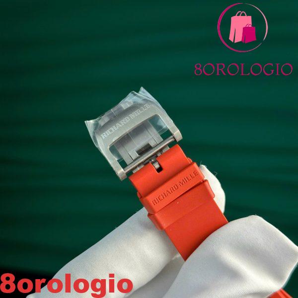 Replica Richard Mille RM055 Bubba Watson Dark Legend Fibra di Carbonio Miglior ZF 42.7 X 49.9mm Orologio - immagine 4