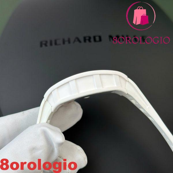 Richard Mille RM055 Bubba Watson Ceramica Bianca Migliore Replica BBR V4 42.7mm Orologio - immagine 4