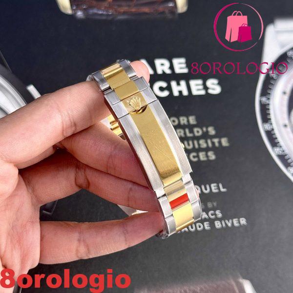 Rolex Submariner Date 126613LN-0002 Bicolore Oro Giallo Quadrante Nero VS Factory Miglior Replica 41mm Orologio - immagine 4