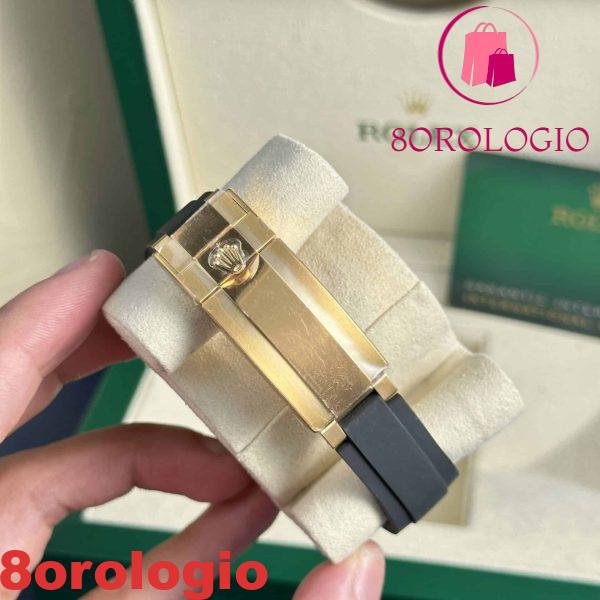Replica di Alta Qualità Rolex Yacht-Master 226658 Oro Giallo Quadrante Nero 42mm Orologio - immagine 4