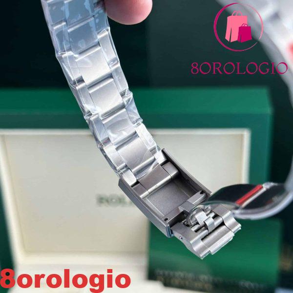 Rolex Yacht-Master Titanio RLX 226627 Quadrante Nero 105g Migliore Replica 42mm Orologio - immagine 4
