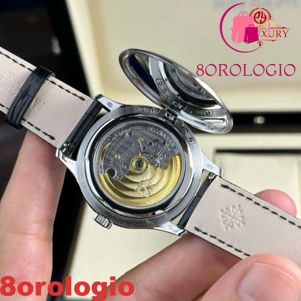Patek Philippe Calatrava 5227G-001 Quadrante Crema Cinturino in Pelle 1:1 Replica 3KF 39mm Orologio - immagine 4