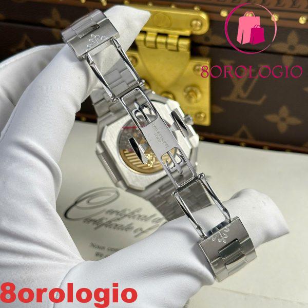 Patek Philippe Cubitus 5821/1A-001 Quadrante Verde Oliva 1:1 Replica 45mm Orologio - immagine 12