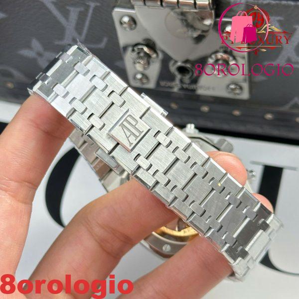 Audemars Piguet Royal Oak Chronograph 26240ST Quadrante Verde 1:1 Migliore Replica Super Clone APSF 41mm Orologio - immagine 4