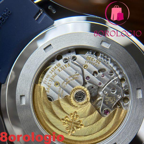Patek Philippe Aquanaut 5168G-010 Quadrante Blu Modificato Opzione Completa Super Clone Best Replica 42.2mm Orologio - immagine 4